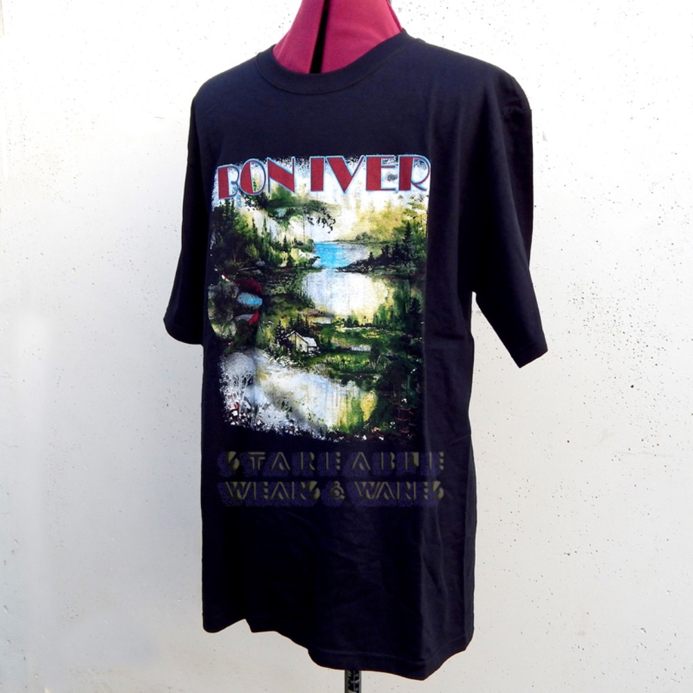 Bon Iver Tour T-shirt 2011 album art concert dates